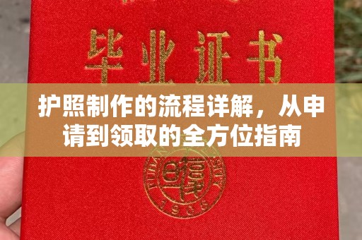沈丘护照制作的流程详解，从申请到领取的全方位指南
